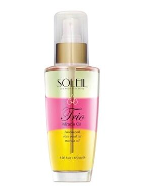 Soleil Trio Miracle Oil Hair & Skin Treatment — Pink & Yellow NIB